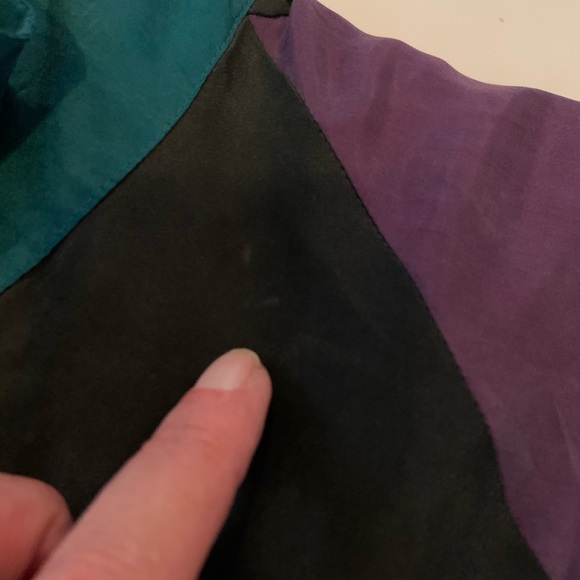 Vintage 90’s Silk Express Colorblock Tracksuit Set Oversized/Baggy NPT - Picture 16 of 16